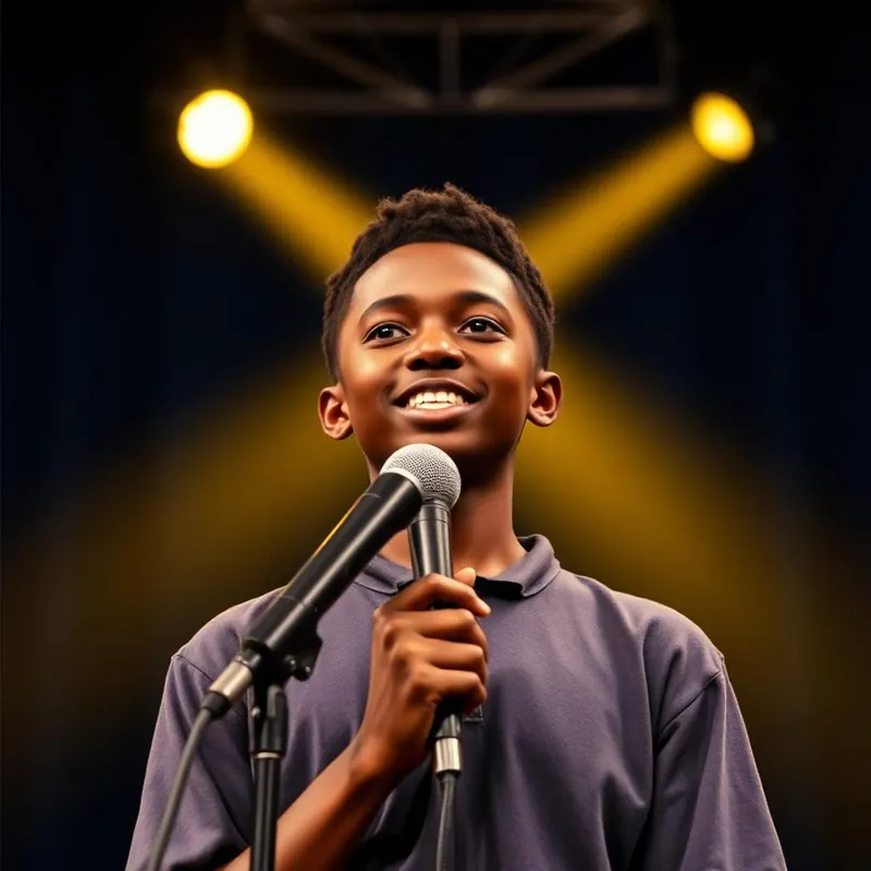 Young Zambian speaker
